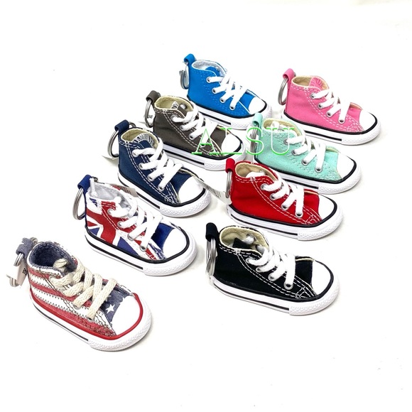 Converse Key Chain Ctas Sneakers Keychain Brown 022859272247 - Picture 7 of 7